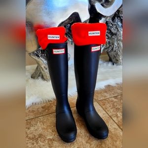 Hunter Boots and socks